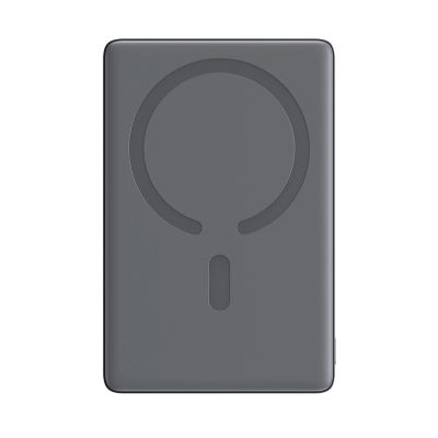 4. Powerbank Joyroom JR-PBM08 5000mAh 20W ultra-thin with inductive charging - gray