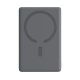 4. Powerbank Joyroom JR-PBM08 5000mAh 20W ultra-thin with inductive charging - gray