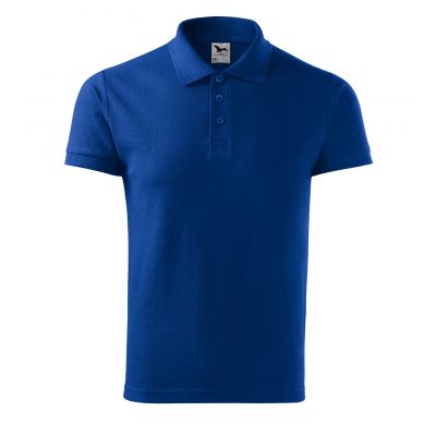 2. Malfini Cotton M MLI-21205 polo shirt cornflower blue