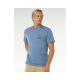 3. Men's RIP CURL Vaporcool Search Stack Tee Blue