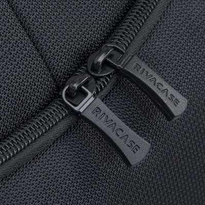 16. RIVACASE 17.3" TEGEL LAPTOP BAG, BLACK, WATER-RESISTANT MATERIAL, COMPARTMENTS FOR 10.1" TABLET, SMARTPHONE, DOCUMENTS AND ACCESSORIES