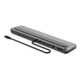 2. 12-port USB-C docking station, max. 8K/30Hz with HDR, HDMI, DP, max. 3 monitors (MST), USB-C 3.2 Gen2, Gigabit Ethernet, SD/Micro SD, Audio, PD 100W