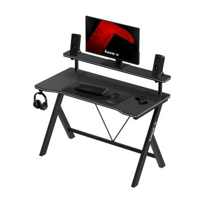 6. Huzaro Hero 1.9 Black Gaming Desk
