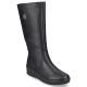 37. Rieker W RKR237B Leather Waterproof Boots Lined with Lambswool