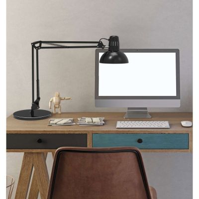4. MAULstudy LED desk lamp by MAUL with base, E27, black