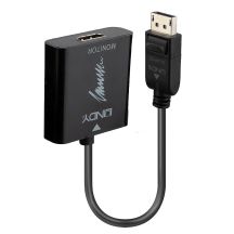 Lindy 41068 1.5m DisplayPort HDMI Type A (Standard) Cable Adapter Black