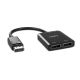 4. Lindy 38430 DisplayPort 21600 Mbit/s Hubs and Concentrators Black