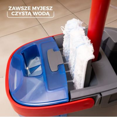 5. Vileda H2prO flat mop