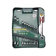 SATA FLAT WRENCH 12 pcs. WITH DOUBLE RATING.
