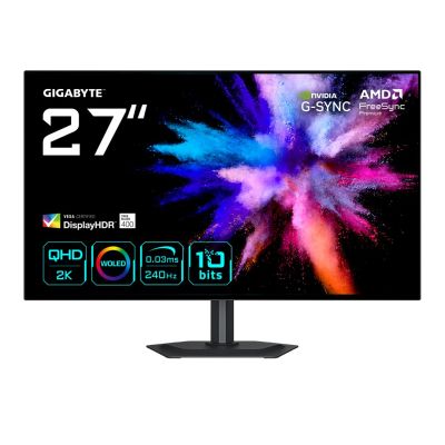 6. GIGABYTE WOLED MONITOR 27" GO27Q24 QHD 240Hz