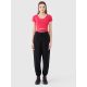 4. Women's crop top plain t-shirt 4F 4FRSS25TTSHF2695-54S