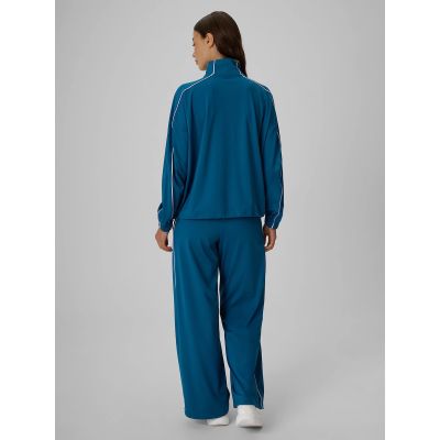 2. Women's quick-drying wide-leg trousers 4F 4FRSS26TTROF1966-46S