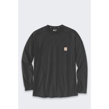 Carhartt Midweight L/S Pocket T-Shirt - Black Size: L