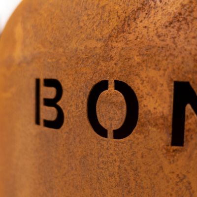 9. Bonfeu Bonbono 4501 garden fireplace black