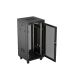 9. LANBERG FLOORING RACK CABINET 19" 24U 600X600 BLACK PERFORATED DOOR LCD (FLAT PACK) V2