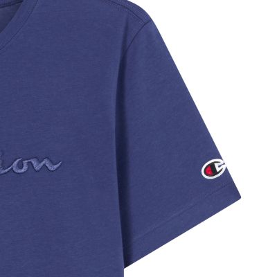 11. Champion SS Tee Women's Blue 118382 BS200