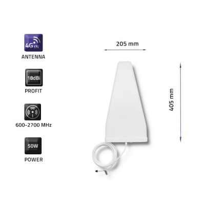4. QOLTEC 4G LTE ANTENNA | 18DBI | EXTERNAL