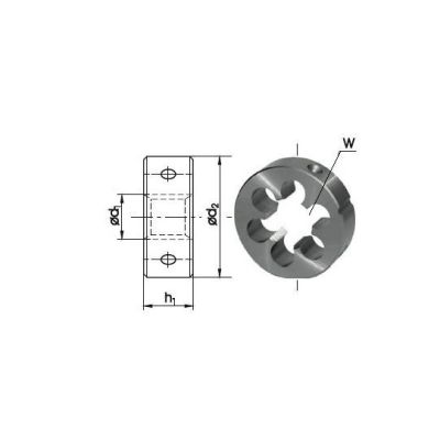2. DIE G 3/8" DIN-24231 (A) HSS 800