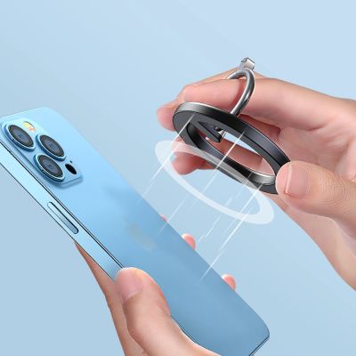 10. Joyroom kit multifunctional magnetic car holder ring phone support black (JR-ZS294)