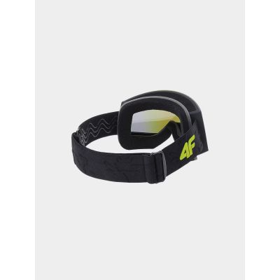 5. Boys' 4F Junior 4FJWAW24AGOGM041-21S Mirrored Ski Goggles