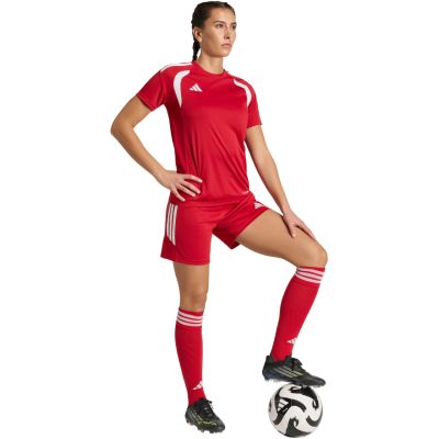 7. adidas Tiro 26 League women's shorts red KA8810