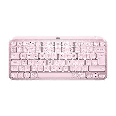 13. LOGITECH MX Keys Mini 920-010500 Pink Wireless Keyboard