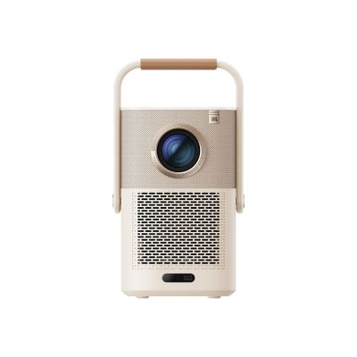 7. Yaber T2 Plus LCD FullHD 1080p Multimedia Projector with JBL Speakers - Beige