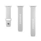 4. Puro Icon Silicone Strap for Apple Watch 38 / 40 / 41 mm - White (2 pcs.)
