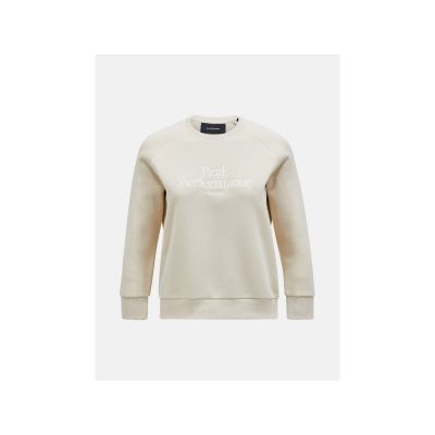 Peak Performance W Original Crew Beige Sweatshirt