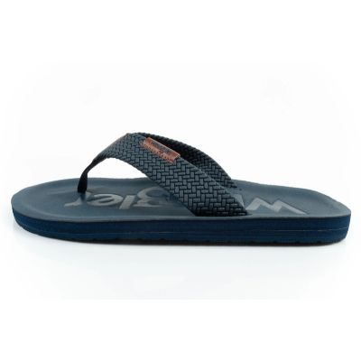 2. Wrangler men's Zane Flipflop navy blue flip-flops