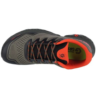 3. Inov-8 RocFly G 350 men's olive orange shoes.