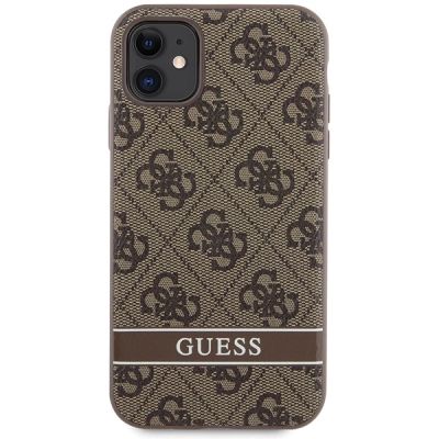 3. Guess GUHCN61P4SNW iPhone 11 / Xr brown/brown hardcase 4G Stripe