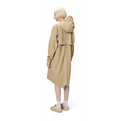 3. Rains unisex Fishtail Parka W3 18140 24 SAND raincoat
