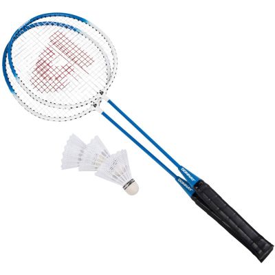 5. DONNAY 6-IN-1 BLUE BADMINTON SET IN CASE