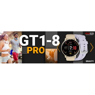 8. Gravity GT1-8 PRO Smartwatch