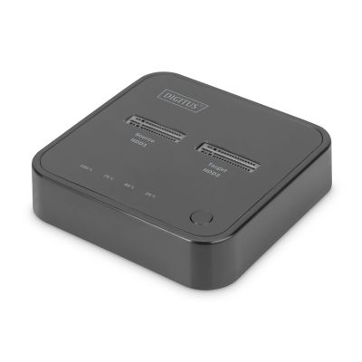 13. DIGITUS M.2 NVME SSD DOCKING STATION WITH OFFLINE CLONING, USB-C, BLACK DA-71545