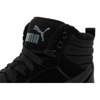 6. Puma men's Rebound Street black insulated ankle boots
