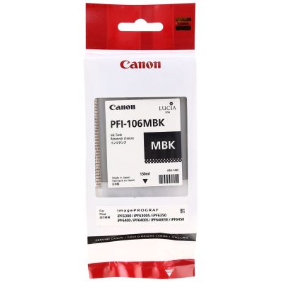 2. Canon PFI-106MBK matte cartridge