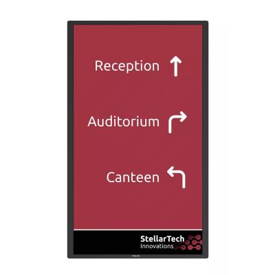 Philips Signage Solutions 32BDL5150I/00 signage display Flat panel Digital Signage 80 cm (31.5") Wi-Fi Quad HD Black Embedded Android processor