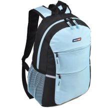 Youth Backpack Light Blue-Black SEMI LINE