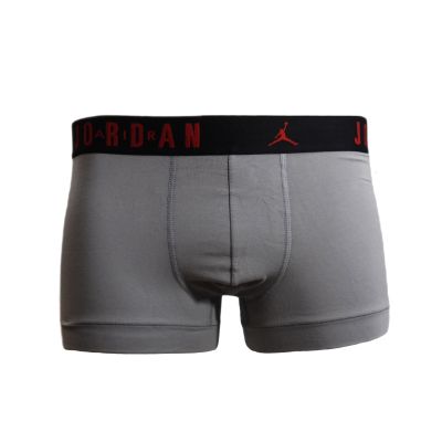 2. Air Jordan Flight Cotton Core Boxer 3-pack Grey/Black/White men's boxer shorts - JM0693-F66