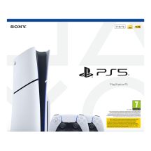 SONY PS5 Slim 1TB console + controller white