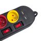 9. MACLEAN POWER STRIP 4 OUTLETS 2XUSB MCE229B