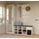 8. TALLIN WHITE SHOE CABINET