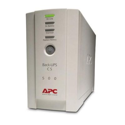 8. APC Back-UPS Standby (Offline) 0.5 kVA 300 W 4 x AC outlets
