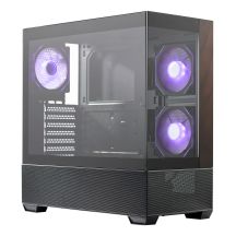Cooler Master Elite 690 Wood Midi Tower Black