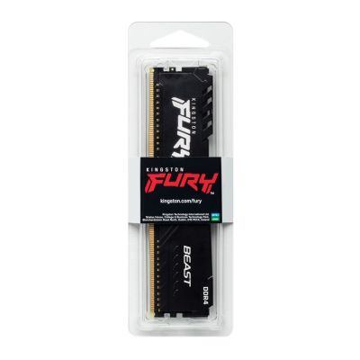 5. Kingston FURY DDR4 8GB (1x8GB) 3600MHz CL17 Beast Black