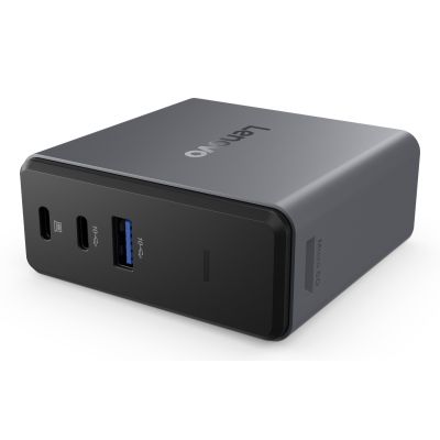 5. Lenovo X9 Charging GaN Dock Wired USB 3.2 Gen 2 (3.1 Gen 2) Type-C Gray