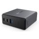 5. Lenovo X9 Charging GaN Dock Wired USB 3.2 Gen 2 (3.1 Gen 2) Type-C Gray