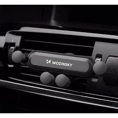 16. Wozinsky gravity car phone holder for air vent black (WCH-05)